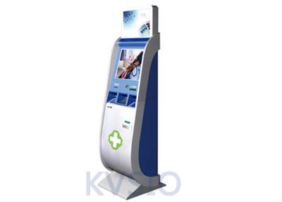 China Cash Payment Bill Payment Kiosk , Patient Self Check In Kiosk Novel Shape for sale