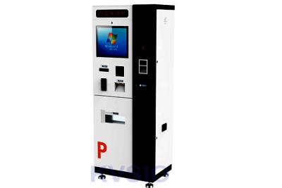 China Rugged Heavy Duty Parking Payment Kiosk Strong Lock System 24 / 7 Online Support for sale