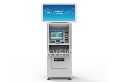 China 42 Inch Advertising Touch Screen Display Kiosk , Digital Information Kiosk ID Card Reader Type for sale