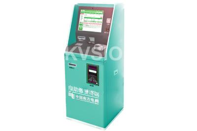 China Electricity / Gas Bill Self Payment Machine , Bill Payment Terminal CE Certification for sale