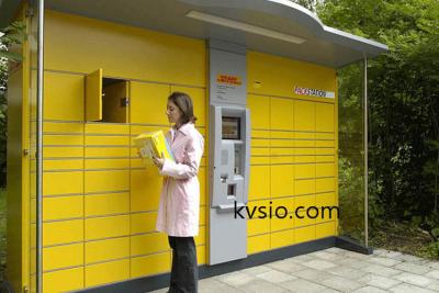 China Express Logistic Electronic Parcel Lockers Dual Core G2060 CPU Easy To Operate for sale