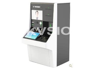 China Wear Resistant Money ATM Machine , Cash Dispenser ATM Intercom Face Recognition for sale