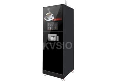 China Máquina expendedora de café molido fresco, monitoreo de Internet para preparar café espresso en venta