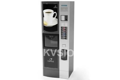 China DIY Flavor Nescafe Vending Machine , Outdoor Vending Machines Cash / Coin Payment for sale