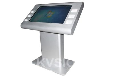 China Dust Proof Touch Screen Kiosk , Interactive Information Kiosk With Brochure Holder for sale