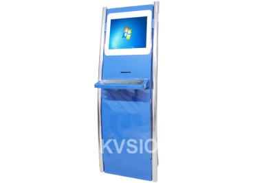 China Smart Designed Touch Screen Kiosk , Multi Touch Kiosk For Voucher Ticket Printing for sale