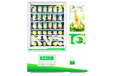 China Vegetables / Fruit Automatic Vending Machine With Infrared Touch Screen / Elevator for sale