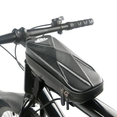 China Fasion Bicycle Bag Mountain Bike Front Beam Front Beam Tube Hard Top Bag EVA Shell Recycling Equipment for sale