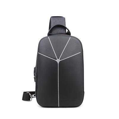 China With 2022 USB men's version Korean men's outdoor anti-theft chest bag sports leisure tablet bag for sale