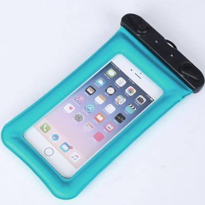 China Universal PVC Waterproof Camping Senlancase Floating Swimming Drift Case With Mobile Phone Pocket Waterproof Bags for sale