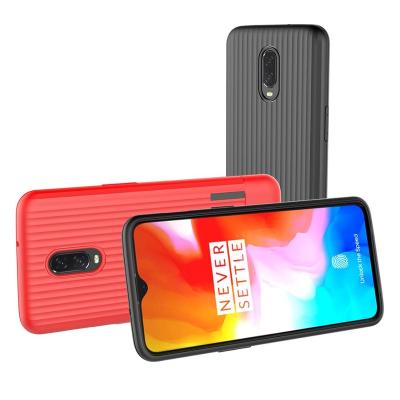 China Senlancase New Colorful Design Suitcase Pattern Shockproof Cover For One Plus 6T Back Case, TPU Rubber Phone Case For Oneplus 6T for sale