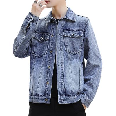 China Factory wholesale custom made high quality leisure wild fit men's denim breathable jacket 2022 for sale