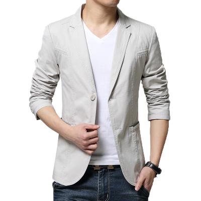 China Factory Spring Anti-Shrink And Wholesale Men'S Autumn Leisure Slim Business Casual Blazer Jacket for sale