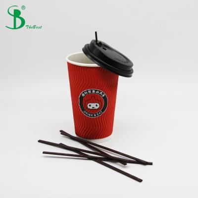 China Hot Reliable Disposable Coffee Hot Paper Cups Paper Cups Amazon Sale Ripple Paper Cups 8oz 12oz 16oz for sale