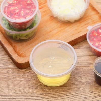 China Recyclable Good Quality Factory Sale 4 oz Food Sauce Cup 100ml Dairy Dip Cup for sale