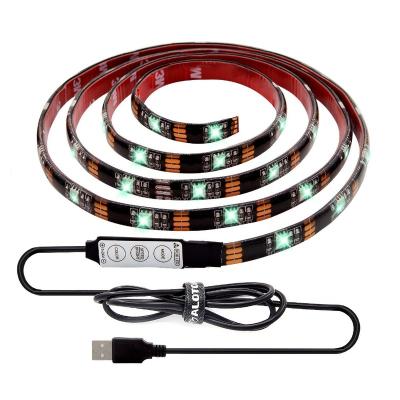 China TV Backlight Led Strip Lights RGB USB HDTV Backlight Kit For 24 32 40 75 Inch TV Back Lights With RF Remote (3.3ft) for sale