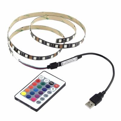 China Residential USB Cable 5V Power LED Strip Christmas Office Decor LED Rope Light For TV for sale