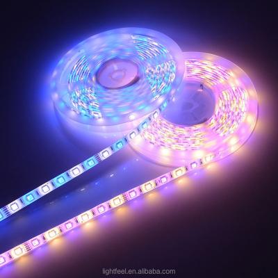 China All 20M 25M 30M 40M 5050 RGBW Rope Light WIFI Led Strip + 4pcs Remote Controller+Power for sale