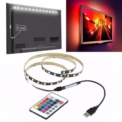 China Residential Waterproof USB 5050 IP65 5V LED Strip 100cm 50cm 60LED Led TV Back Lights for sale