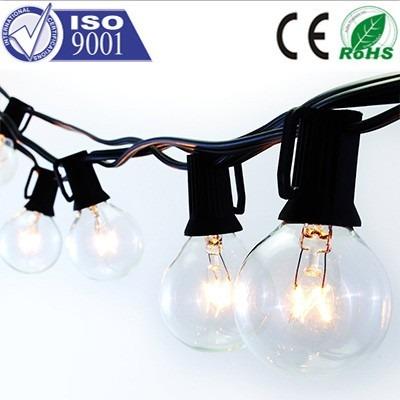 China High Quality Decoration Restaurant Led Down Light , Led Work Light Decoration G40 Plastic String Lights for sale