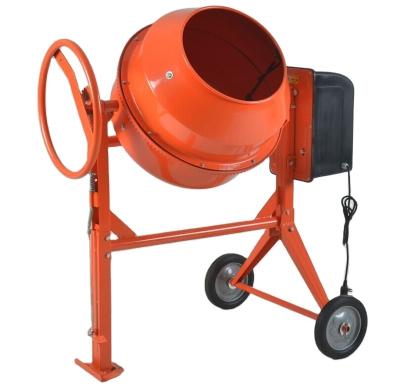 China Building Material Shops High Operating Efficiency 180L Mini Portable Electric Concrete Mixer for sale