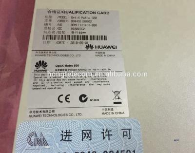 China Huawei Metro500 Optix Metro 500 Transmission Equipment DHS MTSP Huawei Metro 500 & I; Optix Metro 500 II for sale