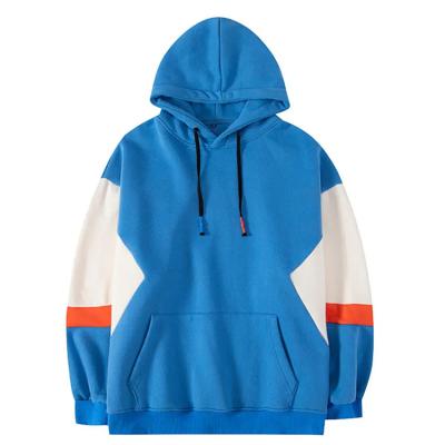 China Custom Anti-Shrink Clean Logo Newest Cotton Polyester Printed Spliced ​​Quantity OEM DIY Customized Boy Patchwork Men Sweatshirt Hoodie Pullover for sale