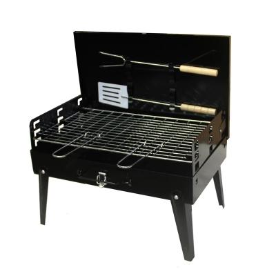 China 2020 Best Selling Easily Assembled Cheap Garden BBQ Grill Folding Outdoor Charcoal Smoker Imported Portable Charcoal Grill for sale