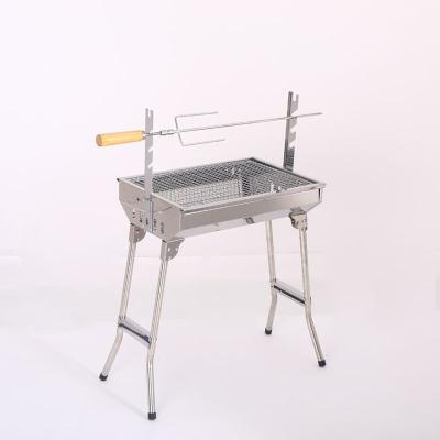 China Easily Assembled Outdoor Cooking Portable Lightweight Charcoal Barbecue Grill for sale