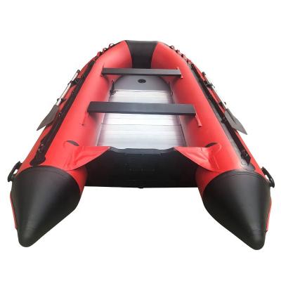 China Warter Sports 3.3m PVC Boat Pontoon Marine Inflatable Rowing Boats 11ft For Sale for sale