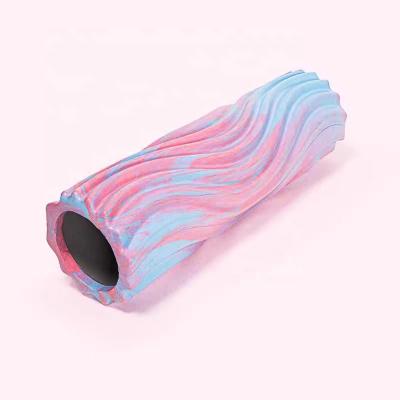 China High Density Environmental Friendly Materials EVA Hollow Column Foam Roller Muscle Massage Roller Yoga Foam Roller for sale