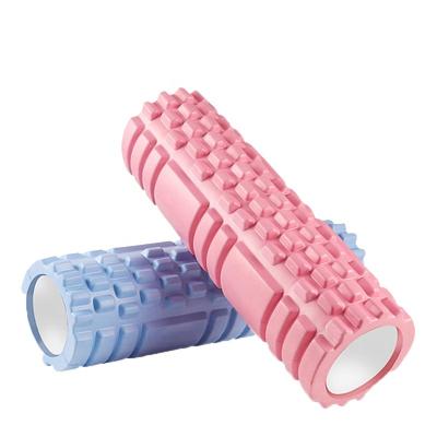 China Environmental Friendly Grid Yoga Materials Tissue Muscle Muscle Deep Massage EVA Sports Foam Roller Spine for sale