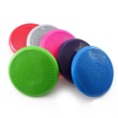 China For Pilates Exercise Pad Custom Logo Air Stability Wobble Cushion Fitness Core Balance Disc for sale