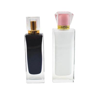 China 2021 newest high quality personal care paint coating inside glass cosmetic white perfume bottle for sale for sale