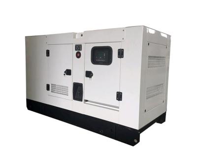 China Main Power 22kw/27.5kva AC Three Phase Groups Soundproof Type Diesel Electric Generator Powered By FAWDE Engine 49L for sale