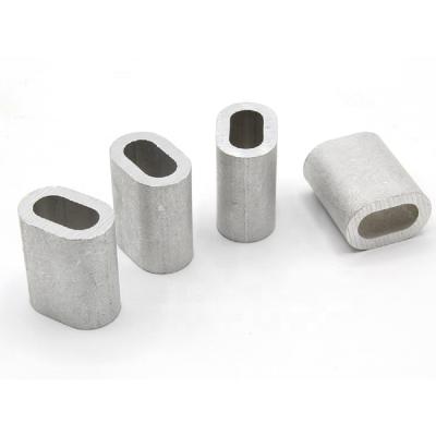 China Chinese Supply Aluminum Primary Color Aluminum Bushings For Wire Rope Fittings for sale