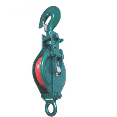 China High Quality Customizable Building Material Shops Colors Pulley Block Use With Wire Rope for sale