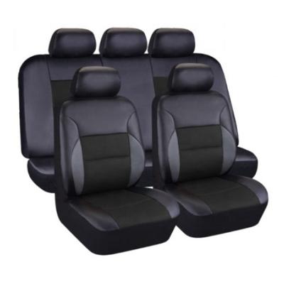 China PVC Full Set Universal Type Leather Car Seat Cover for sale