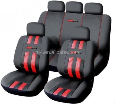 China Universal Type High Quality Full Set PVC Car M4 PVC Seat Cover for sale