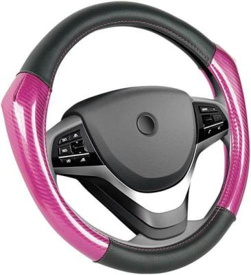 China M4 new style 38cm DE LUXE steering wheel cover for car for sale