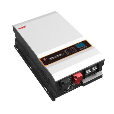 China Solar Power System Home MUST Power Inverter 220V 230VAC 50HZ Single Phase Home Solar System MPPT Charger Controller Inverter 5KW 6KW 8KW 10KW for sale