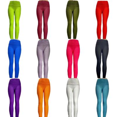 China Factory Directly Sale Women Anti-cellulite Workout Leggings Breathable Multicolor Yoga Pants for sale