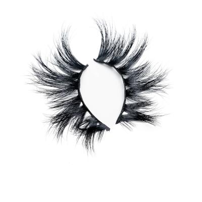 China High Quality Natural Mink Eyelashes 25mm Long Mink Lashes Are Very Beautiful B028 for sale