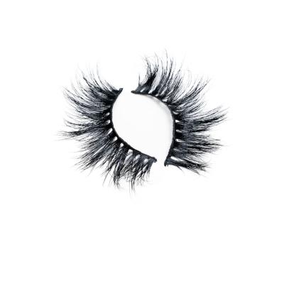 China High Quality Natural Mink Eyelashes 25mm Long Mink Lashes Are Very Beautiful B027 for sale