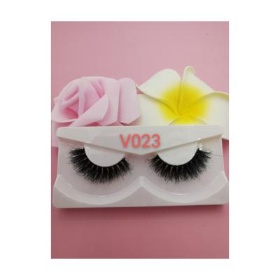 China Long Natural Clean Fur Mink Eyelashes Natural Long 13mm-22mm Messy Hand Made False Eyelashes 3D Brand Price Mink Lashes Private Label Cheap for sale