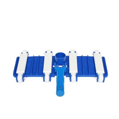 China Custom Strong Support 1007C Pool Cleaner Power Vacuum Head Cleaning Brush With Wheels for sale