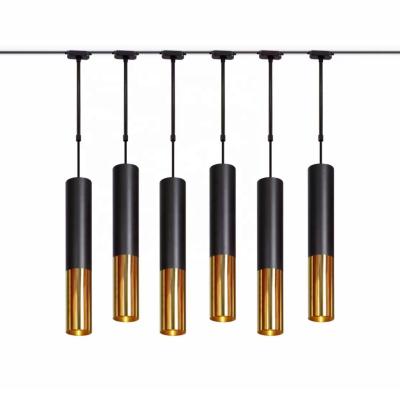 China Mini spotlights led downlight modern art aluminum creative decoration hanging chandelier ceiling pendant lamp gold cob downlight for sale