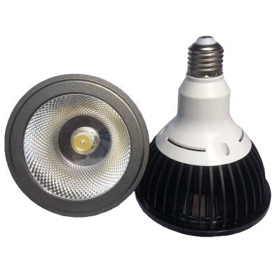 China Modern indoor commercial lighting 24w 30w par 38 led lamp e27 e26 b22 led par38 spotlight bulb for sale