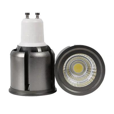 China Gu10 led spotlight Aluminum12v 24v 85-265v 9w 12w e27 mr16 gu10 led bulb cob spotlight for sale