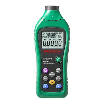 China Mastech MS6208B Speed ​​Measuring Instruments Digital Tachometer MS6208BCBGLO for sale